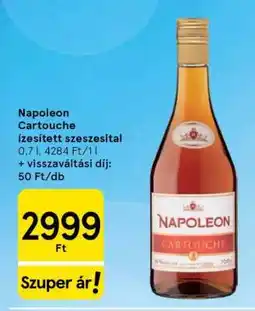 Tesco Napoleon Cartouche ízesített szeszesital ajánlat
