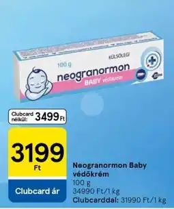 Tesco Neogranormon baby védőkrém ajánlat