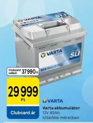 Varta akkumulátor