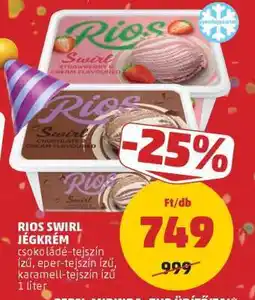 PENNY RIOS Swirl Jégkrém ajánlat
