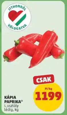 PENNY Kápia paprika ajánlat