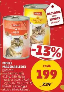 PENNY MOLLI MACSKAELEDEL ajánlat