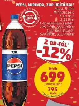 PENNY Pepsi, Mirinda, 7UP Üdítőital ajánlat