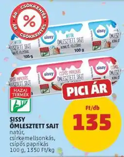 PENNY Sissy Ömlesztett Sajt ajánlat