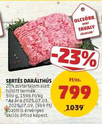 PENNY Sertés darálthús ajánlat