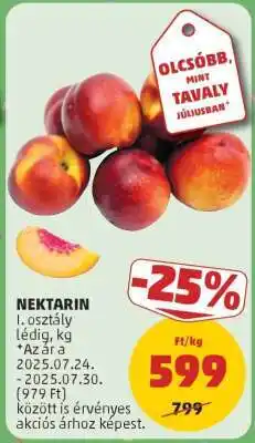 PENNY Nektarin ajánlat