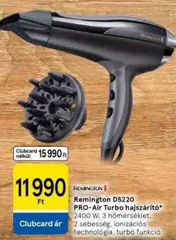 Tesco Remington D5220 PRO-Air Turbo hajszárító ajánlat