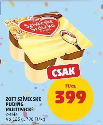 Zott Szívecske Puding Multipack