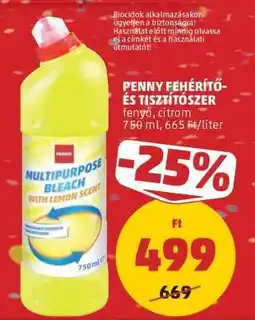 PENNY PENNY Fehérítő- és tisztítószer ajánlat