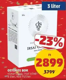PENNY OSTOROS BOR ajánlat