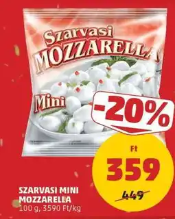 PENNY SZARVASI Mini mozzarella ajánlat