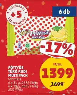 PENNY Pöttyös Túró Rudi Multipack ajánlat