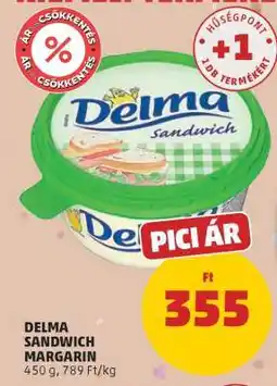 PENNY DELMA SANDWICH MARGARIN ajánlat