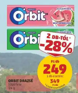 PENNY Orbit drazsé ajánlat