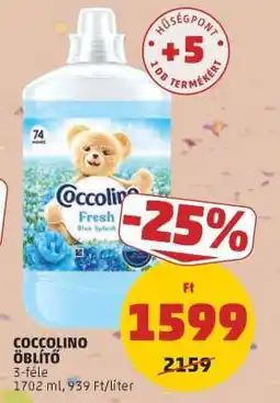 PENNY Coccolino Öblítő ajánlat