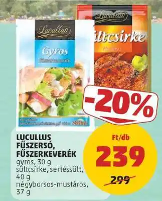 PENNY LUCULLUS FŰSZERSÓ, FŰSZERKEVERÉK ajánlat