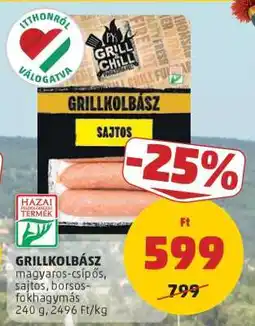 PENNY GRILLKOLBÁSZ ajánlat