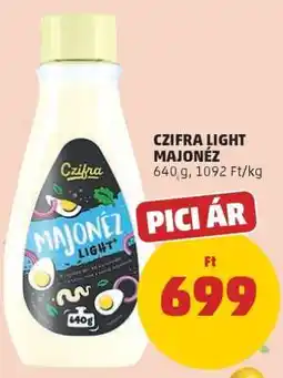 PENNY Czifra Light Majonéz ajánlat