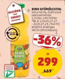 PENNY Bino Gyümölcsital ajánlat
