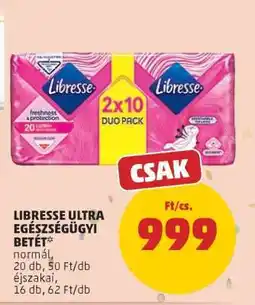 PENNY Libresse Ultra egészségügyi betét ajánlat