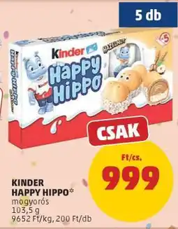 PENNY KINDER Happy Hippo ajánlat