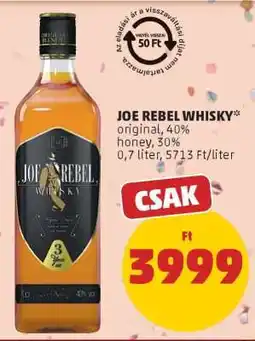 PENNY Joe Rebel whisky ajánlat