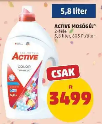 PENNY ACTIVE Mosógél ajánlat