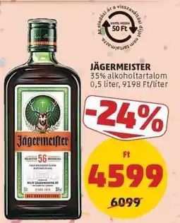 PENNY Jägermeister ajánlat