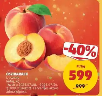 PENNY Őszibarack ajánlat
