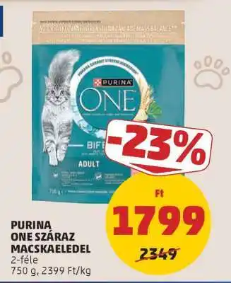 PENNY Purina ONE Száraz Macskaeledel ajánlat