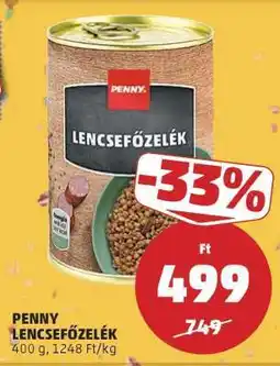 PENNY PENNY LENCSEFŐZELÉK ajánlat