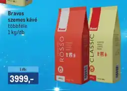 Metro BRAVOS Szemes kávé ajánlat