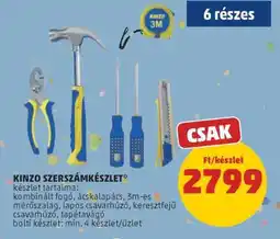 PENNY KINZO SZERSZÁMKÉSZLET ajánlat