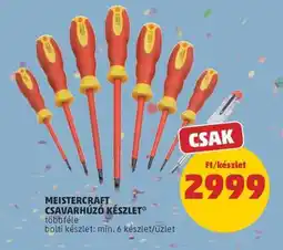 PENNY MEISTERCRAFT CSAVARHÚZÓ KÉSZLET ajánlat