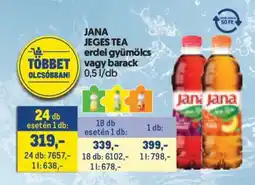 Metro Jana jeges tea ajánlat