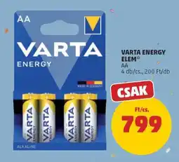 PENNY Varta Energy elem ajánlat