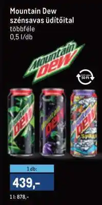 Metro Mountain Dew ajánlat
