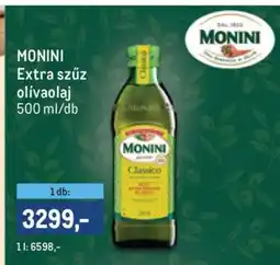 Metro MONINI Extra szűz olívaolaj ajánlat