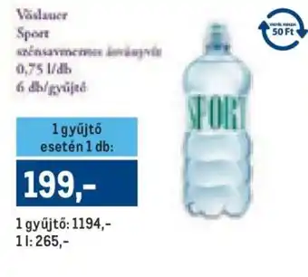 Metro Vöslauer Sport ajánlat