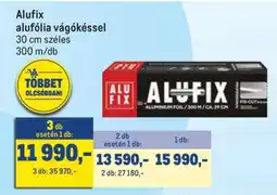 Metro Alufix alufólia vágókéssel ajánlat