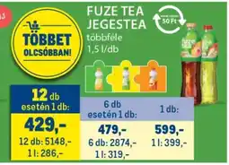 Metro FUZE TEA JEGESTEA ajánlat