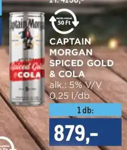 Metro CAPTAIN MORGAN SPICED GOLD & COLA ajánlat