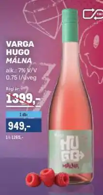 Metro VARGA HUGO MÁLNA ajánlat