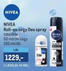Metro NIVEA ajánlat
