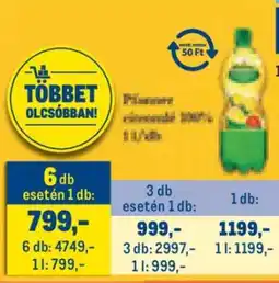 Metro Pfanner citromlé 100% ajánlat