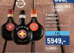 Metro Zwack Unicum ajánlat