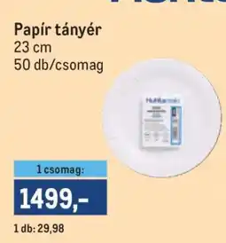 Metro Papír tányér ajánlat