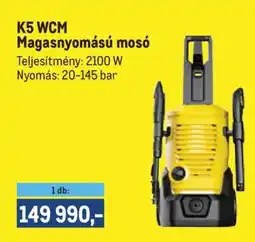 Metro K5 WCM ajánlat