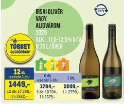 Metro IRSAI OLIVÉR VAGY ALIGVÁROM ajánlat
