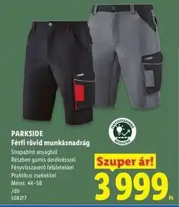 Lidl PARKSIDE ajánlat